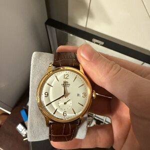 Orient Bambino Rose Gold Small Seconds